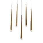 Подвесной светильник Aquitaine 5 gold OM042820-5 gold Delight