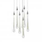Подвесной светильник Teardrop 7 chrome OM801670-7-CH Delight