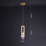 Подвесной светильник OM8201004-1 gold OM8201004-1 gold Delight