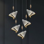 Подвесной светильник OM8201008-5 rose gold Delight