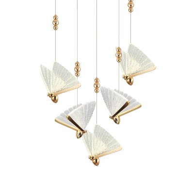 Подвесной светильник OM8201008-5 rose gold Delight Подвесной светильник OM8201008-5 rose gold Delight