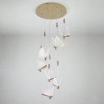 Подвесной светильник OM8201008-7 rose gold Delight