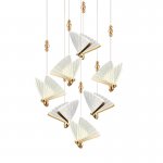 Подвесной светильник OM8201008-7 rose gold Delight