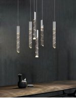 Подвесной светильник Trinity 3 chrome OM8201013-3 chrome Delight