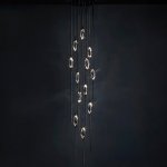 Подвесной светильник Pezzo 12 pearl black OM82111-12 pearl black Delight