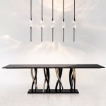 Подвесной светильник Pezzo 1 pearl black OM82112-1 pearl black Delight