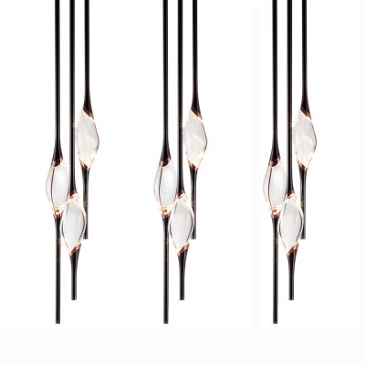 Подвесной светильник Pezzo 9 pearl black OM82113-9 pearl black Delight