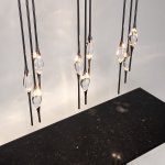 Подвесной светильник Pezzo 9 pearl black OM82113-9 pearl black Delight