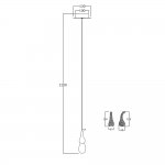 Подвесной светильник OMG07287-1 C1 gold OMG07287-1 C1 gold Delight