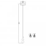 Подвесной светильник OMG07287-1 C2 gold OMG07287-1 C2 gold Delight