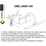 Светильник настенный (Бра) Omnilux OML-24001-05 Vasto