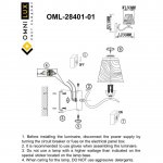 Светильник бра Omnilux OML-28401-01 Ugento