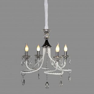 Люстра подвесная Omnilux OML-34303-04 Naples Люстра подвесная Omnilux OML-34303-04 Naples