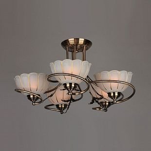 Люстра потолочная Omnilux OML-37507-05 Rhemois Люстра потолочная Omnilux OML-37507-05 Rhemois