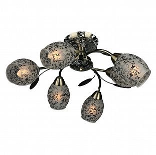 Люстра потолочная Omnilux OML-38907-06 Valentinois Люстра потолочная Omnilux OML-38907-06 Valentinois