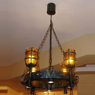 

Люстра подвесная Omnilux OML-50003-08 Crestuma, OML-50003-08