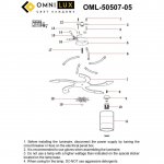 Люстра потолочная Omnilux OML-50507-05 Fronteira