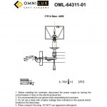 Светильник бра Omnilux OML-64311-01 Rovigo