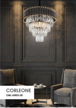 Люстра подвесная Omnilux OML-69803-08 Corleone