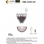 Светильник настенный (Бра) Omnilux OML-81401-03 Malgrate