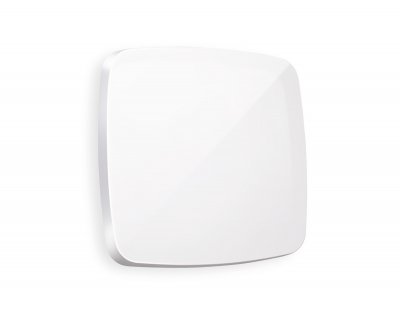 Лицевая панель OMEGA (Белый глянец) для 1-клавишных выключателей QUANT OP1010 Ambrella Volt Лицевая панель OMEGA (Белый глянец) для 1-клавишных выключателей QUANT OP1010 Ambrella Volt