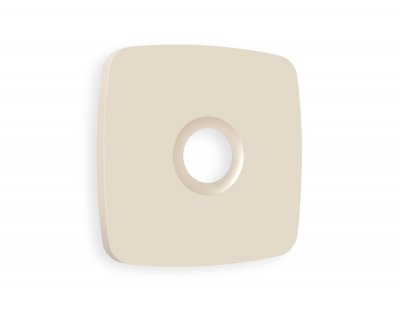 Лицевая панель OMEGA (Бежевый матовый) для TV розетки QUANT OP3330 Ambrella Volt