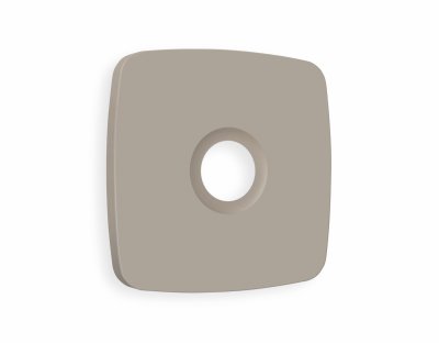 Лицевая панель OMEGA (Серо-бежевый матовый) для TV розетки QUANT OP3730 Ambrella Volt