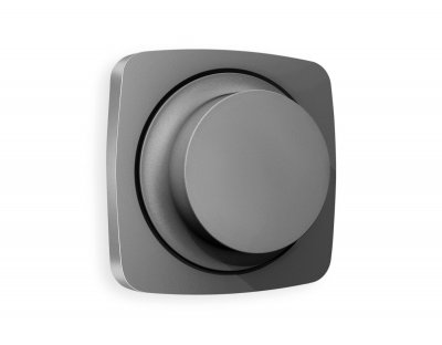 Лицевая панель OMEGA (Антрацит серый) для светорегулятора универсального QUANT OP6555 Ambrella Volt