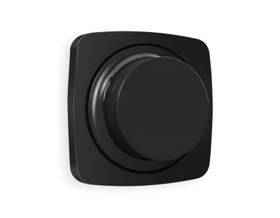 Лицевая панель OMEGA (Черный матовый) для светорегулятора универсального QUANT OP8055 Ambrella Volt