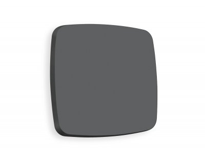 Лицевая панель OMEGA (Графит Мягкое касание) для 1-клавишных выключателей QUANT OP9010 Ambrella Volt Лицевая панель OMEGA (Графит Мягкое касание) для 1-клавишных выключателей QUANT OP9010 Ambrella Volt