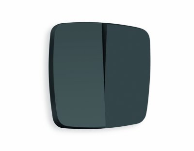 Лицевая панель OMEGA (Графит Мягкое касание) для 2-клавишных выключателей QUANT OP9030 Ambrella Volt Лицевая панель OMEGA (Графит Мягкое касание) для 2-клавишных выключателей QUANT OP9030 Ambrella Volt