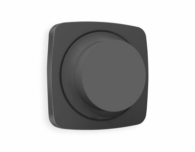 Лицевая панель OMEGA (Графит Мякое касание) для светорегулятора универсального QUANT OP9055 Ambrella Volt