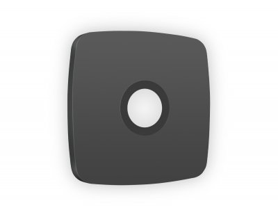 Лицевая панель OMEGA (Графит Мягкое касание) для TV розетки QUANT OP9130 Ambrella Volt Лицевая панель OMEGA (Графит Мягкое касание) для TV розетки QUANT OP9130 Ambrella Volt