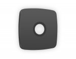 Лицевая панель OMEGA (Графит Мягкое касание) для TV розетки QUANT OP9130 Ambrella Volt