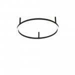 Ideal Lux ORACLE SLIM PL D050 ROUND 3000K ON-OFF BK