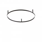 Ideal Lux ORACLE SLIM PL D070 ROUND 3000K ON-OFF BK