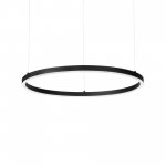 Ideal Lux ORACLE SLIM SP D090 ROUND 3000K DALI BK