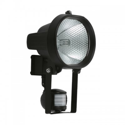 Галогеновый прожектор с датчиком движения 500 вт Kanlux OTIS CE-82P-Y-B (676)