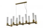 Люстра Crystal Lux OTONO SP10 L980 BRASS/TRANSPARENTE (2633/310)