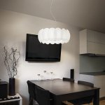 Люстра Ideal Lux OVALINO SP8 BIANCO