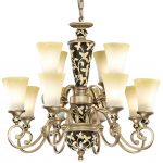 Люстра подвесная Odeon light 2456/12 PERRY