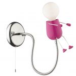 Светильник бра с выключателем Odeon light 2583/1W RIKA GIRL