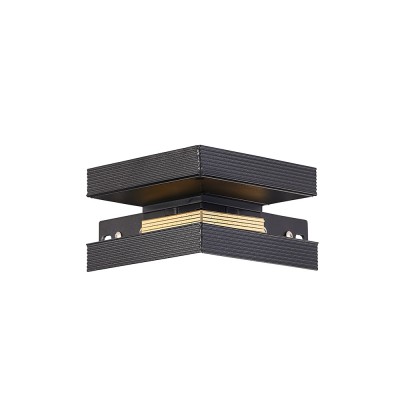 Внешний угол-соединитель для встраиваемого магнитного шинопровода Donolux Outter corner DLM01/Black