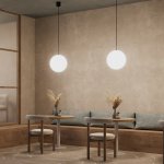 Подвесной светильник Maytoni P039PL-5W3K-20-B Luna