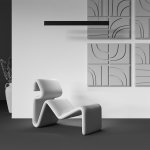 Подвесной светильник Maytoni P051PL-36W2.7-6K-B BASIS