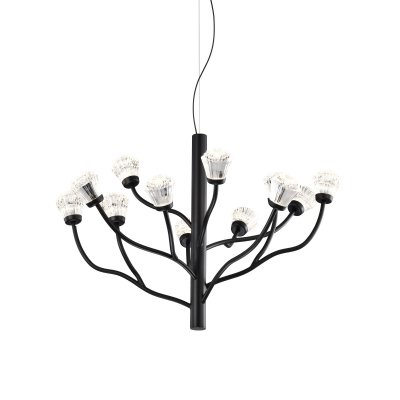 Люстра P0550-12A black Люстра P0550-12A black