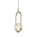 Подвесной светильник P0766-1C gold