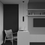 Подвесной светильник Maytoni P085PL-12W3K-B Orlo