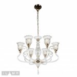 Подвесная люстра iLamp Norm P2326-6 Золотая