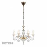 Подвесная люстра iLamp Modo P2328-6 Золотая